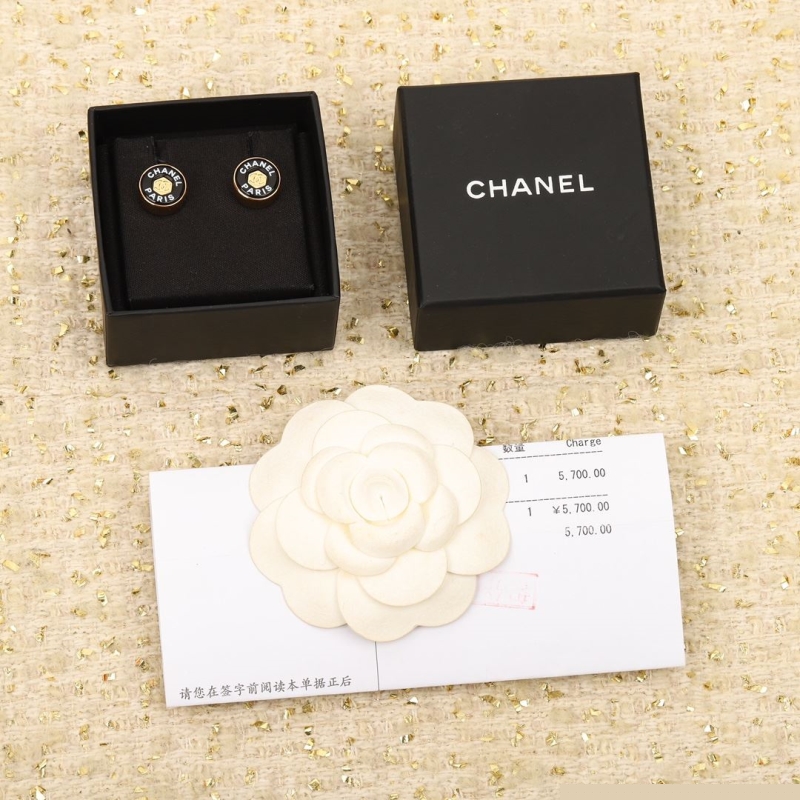 Ch*el earrings